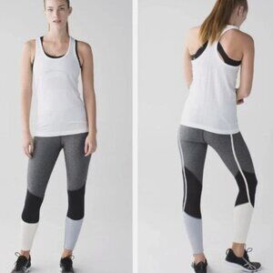 Lululemon l Pedal To The Medal 7/8 Tight l Angel Wing l Size: 4